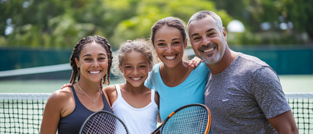 bienfaits du sport en famille