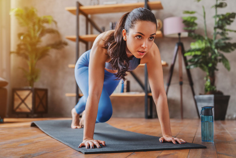 sport a la maison au creneau ideal